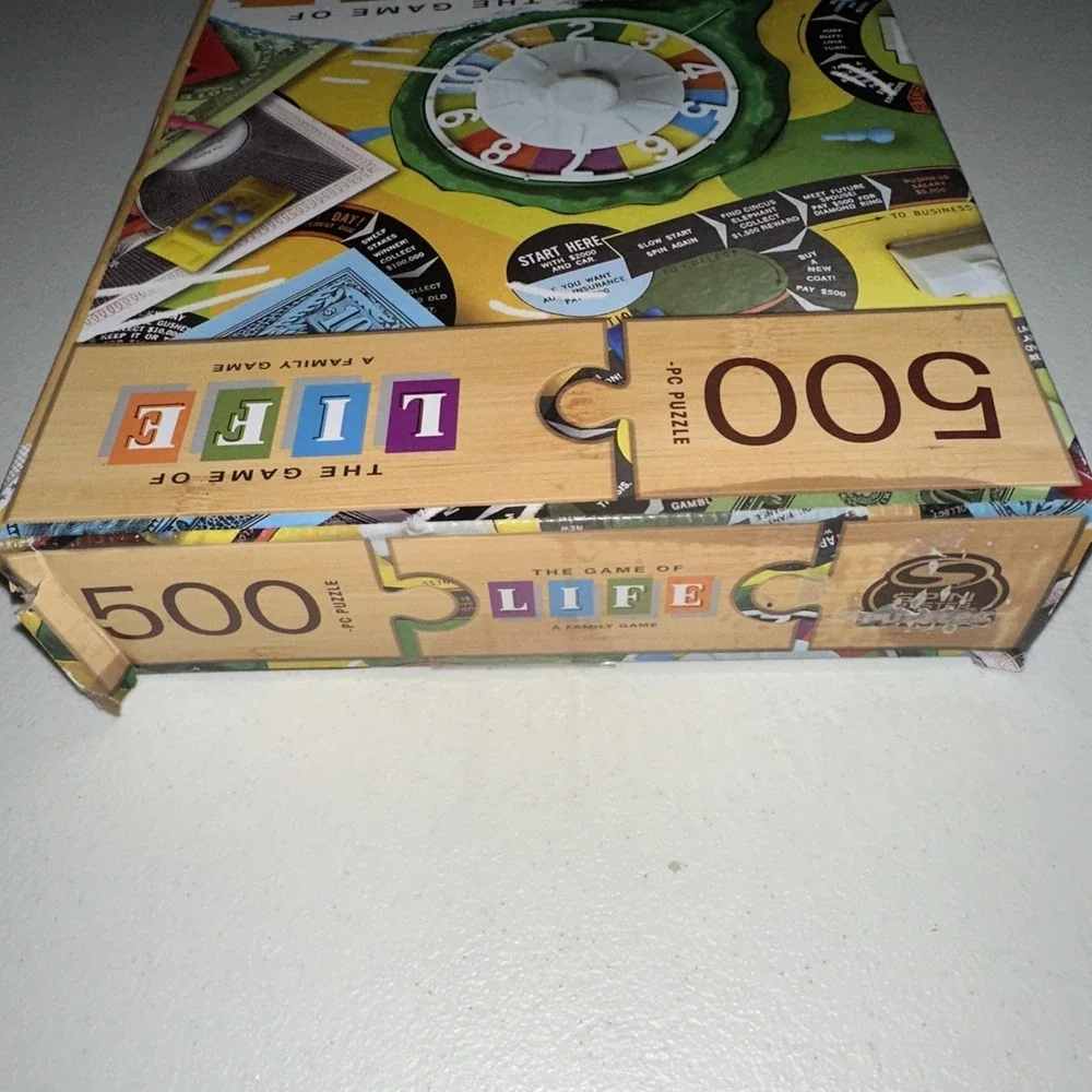 The Game Of Life Spin Master Puzzles‎ 500 Piece 24x18